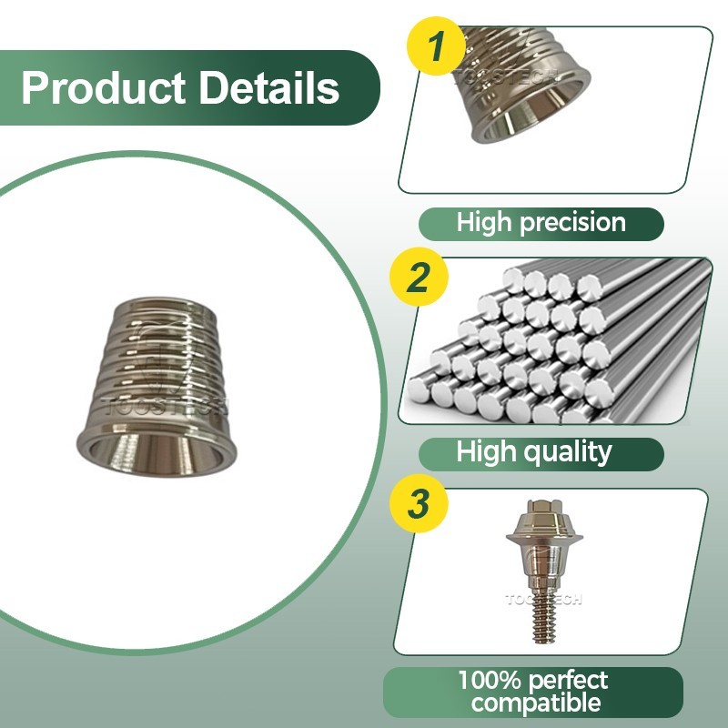 20pcs MU Ti base for MU abutment Multi unit Titanium base fits to Neodent GM