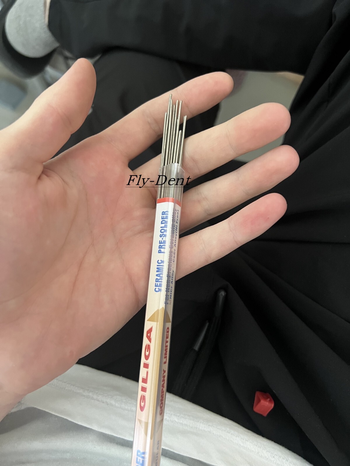 1 Tube Dental Lab Technician Solder High Temperature Welding Rod NiCr Alloy 28g
