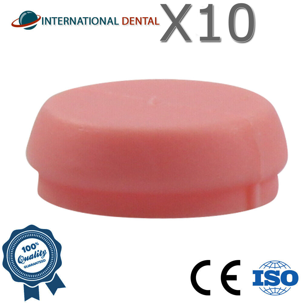 10 Soft Silicone Caps For Lokator Attachment Dental Fixture Abutment 1200g