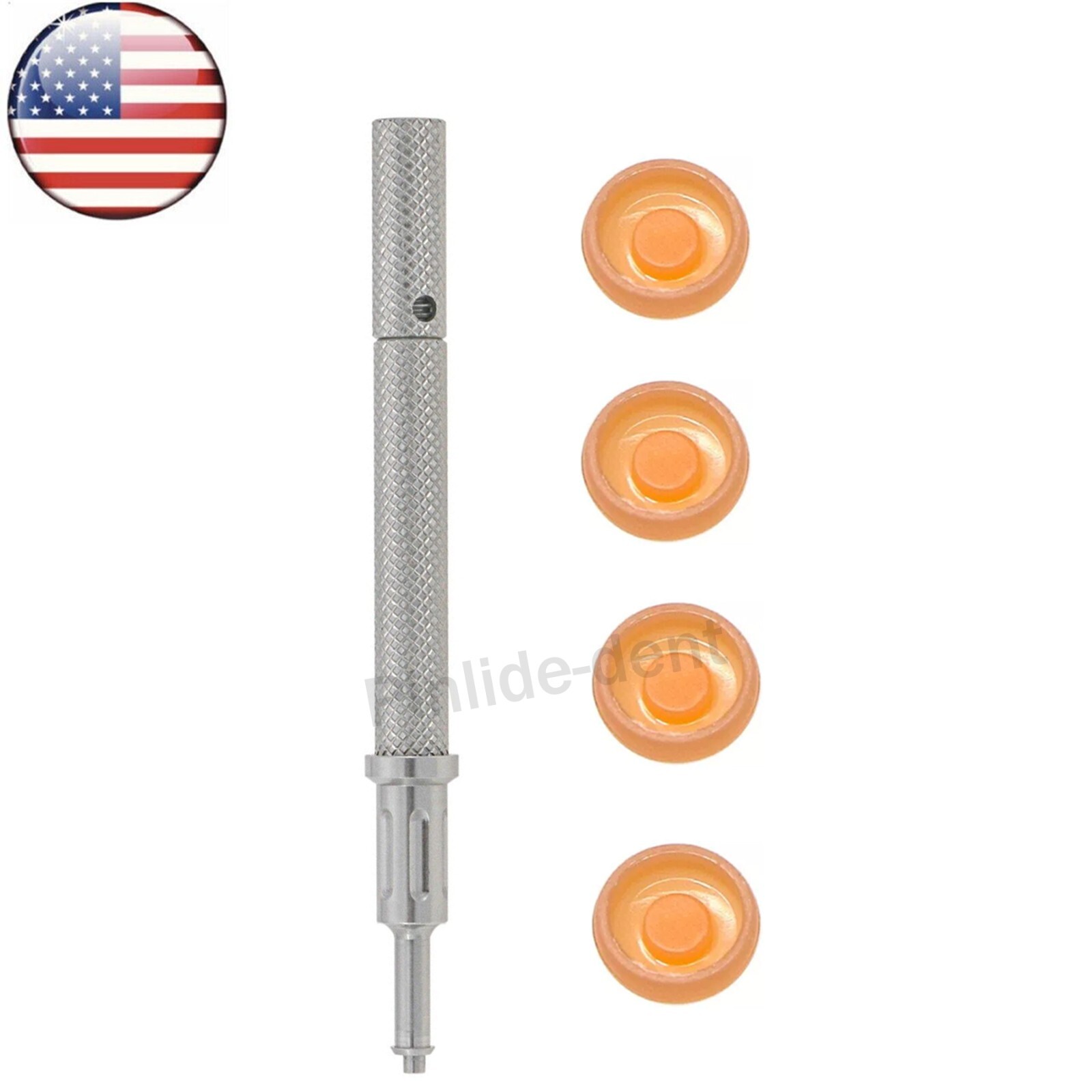 US Universal Implant Retention Caps Set Locat0r Core Insertion Extraction Tool