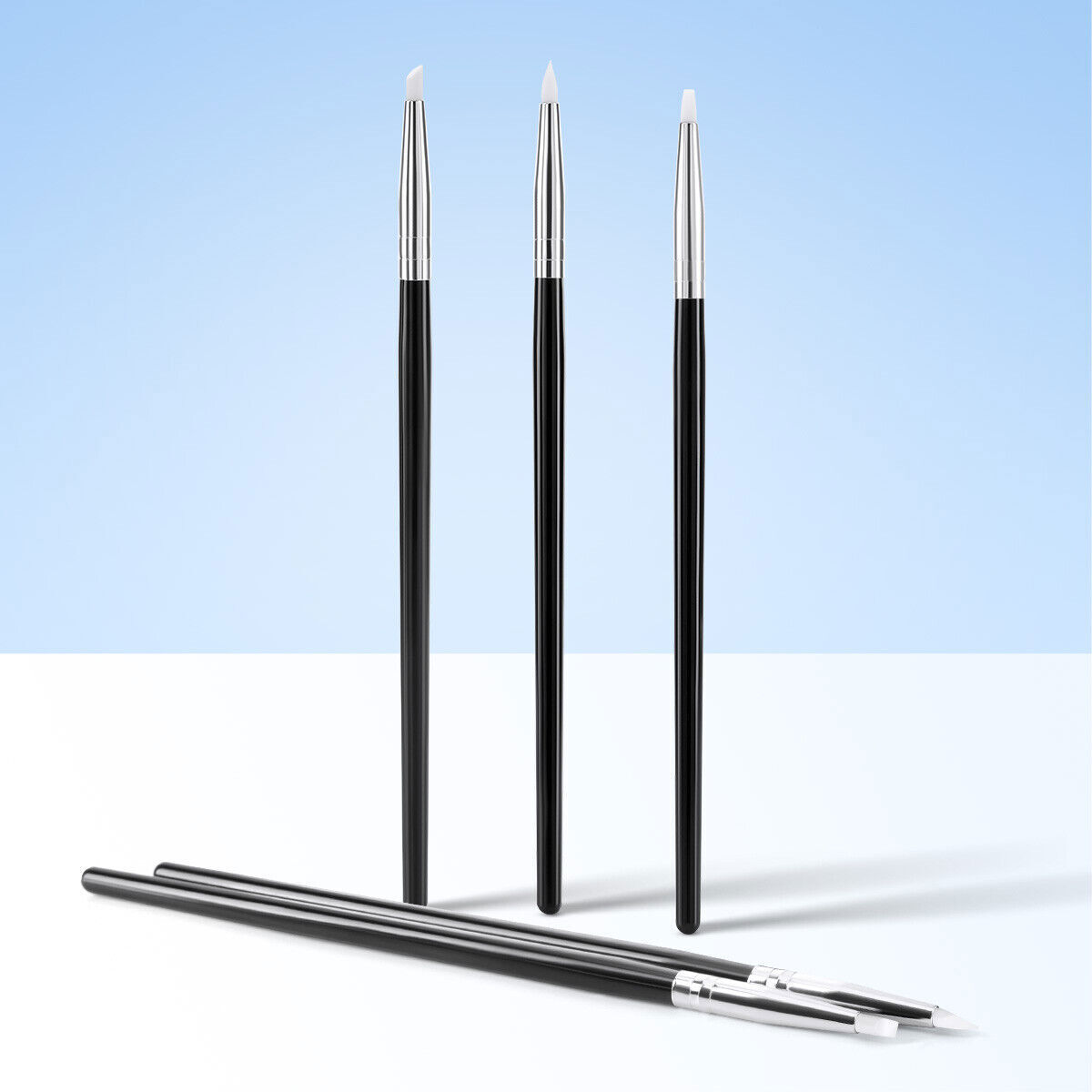 5pcs AZDENT Dental Composite Cement Resin Brush Pens Shaping Silicone Teeth Tool
