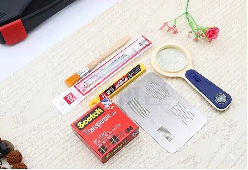 4 in 1 SISI Cross cut Tester Set Paint Film Adhesion Test Board 1/1.5/2/3MM new