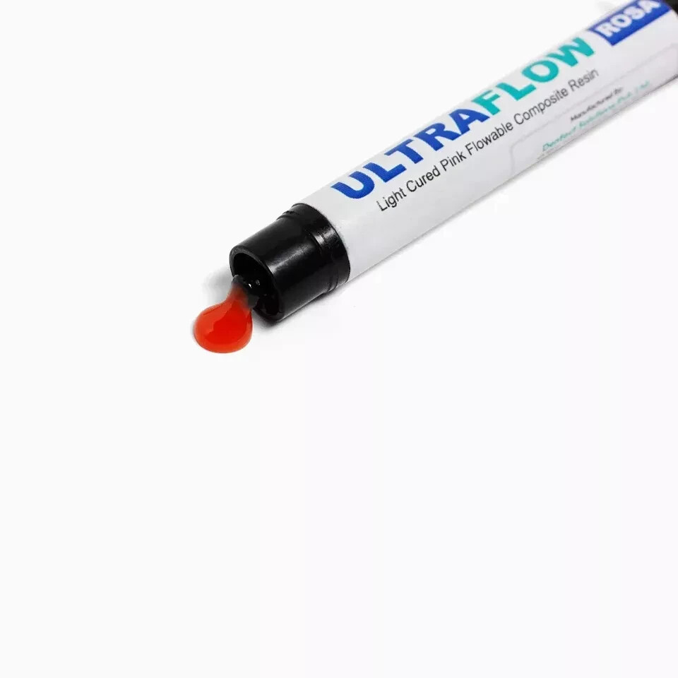 DentAct Ultra Flow Gingival Kit Flowable Composite For Gingival Preparation.
