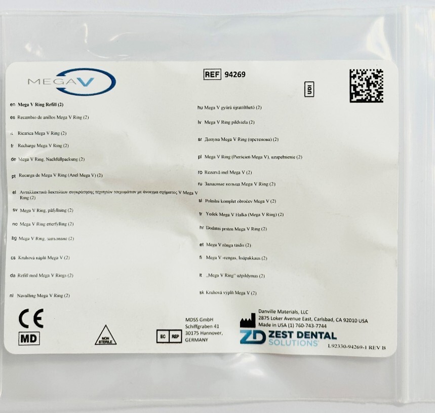 *2-Pieces* Zest Dental Mega V Matrix System Contact Ring Refill 94269