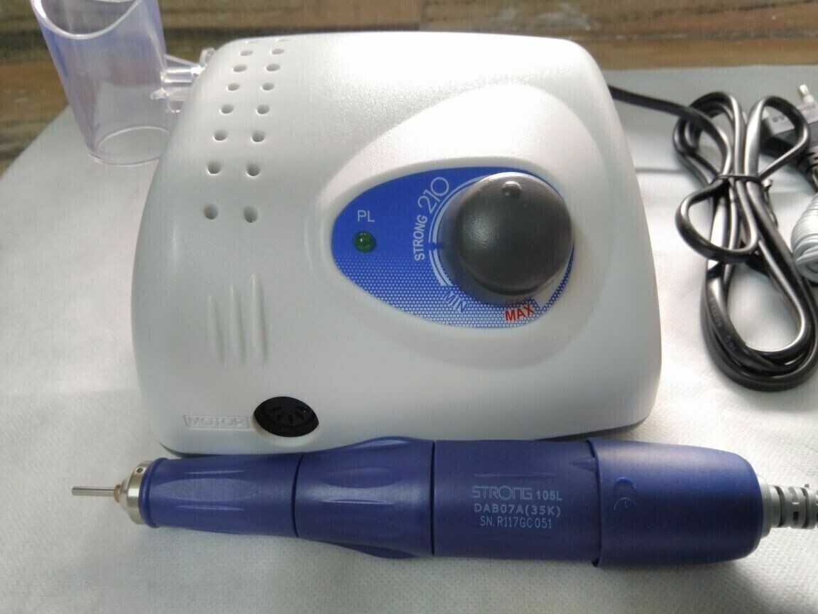ORIGINAL SAESHIN KOREA Lab Brush Micromotor STRONG 210/105L (35,000 Rpm)