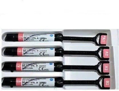 SHOFU BEAUTIFIL II Fluoride Release Restorative Composite A1 A2 A3 A3.5 4.5g/sy