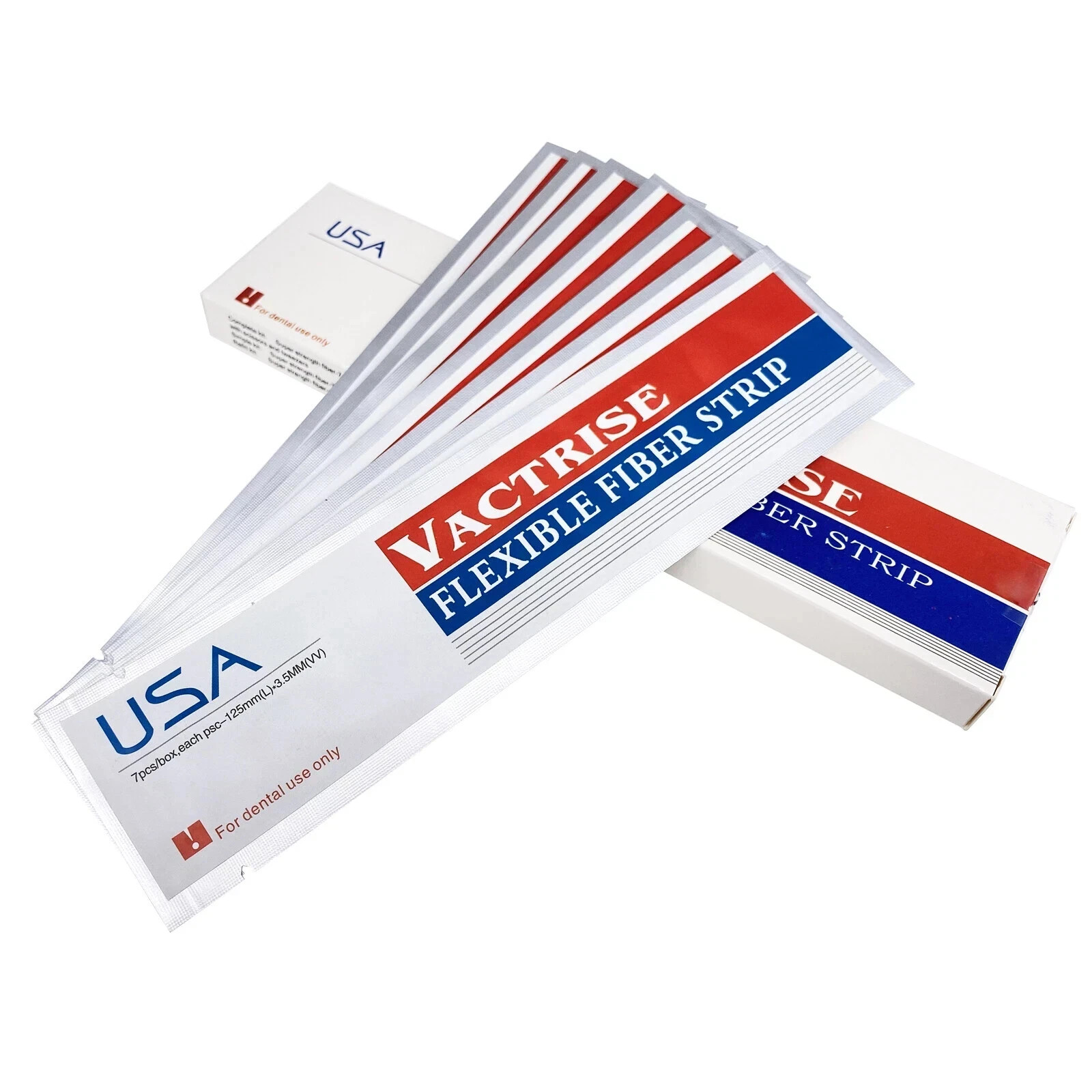 5 Box Dental Light Cure Flexible Glass Fiber Splint Composite Bonding Strip Tool