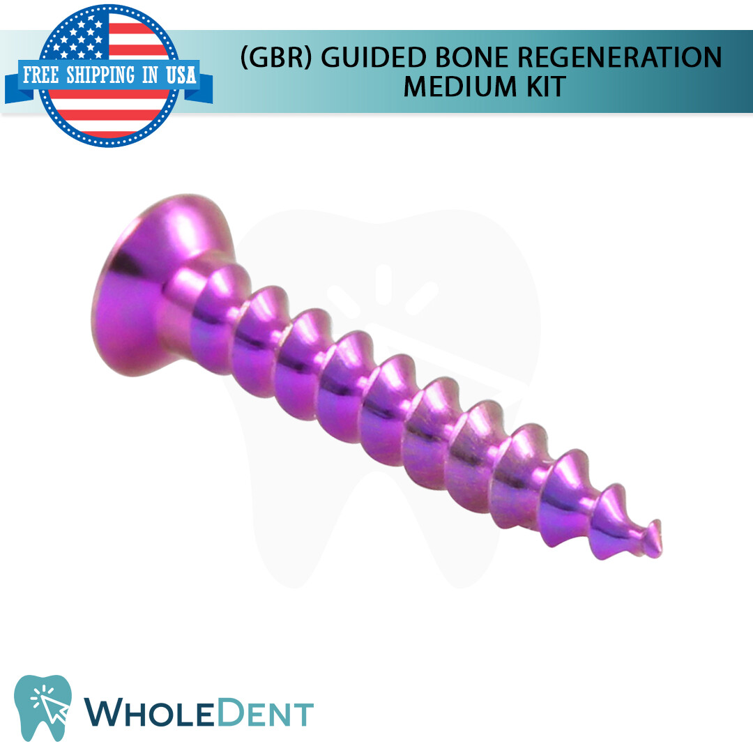 GBR System Surgical Medium Kit Guided Bon Regeneration Fixation, Dental Im plant