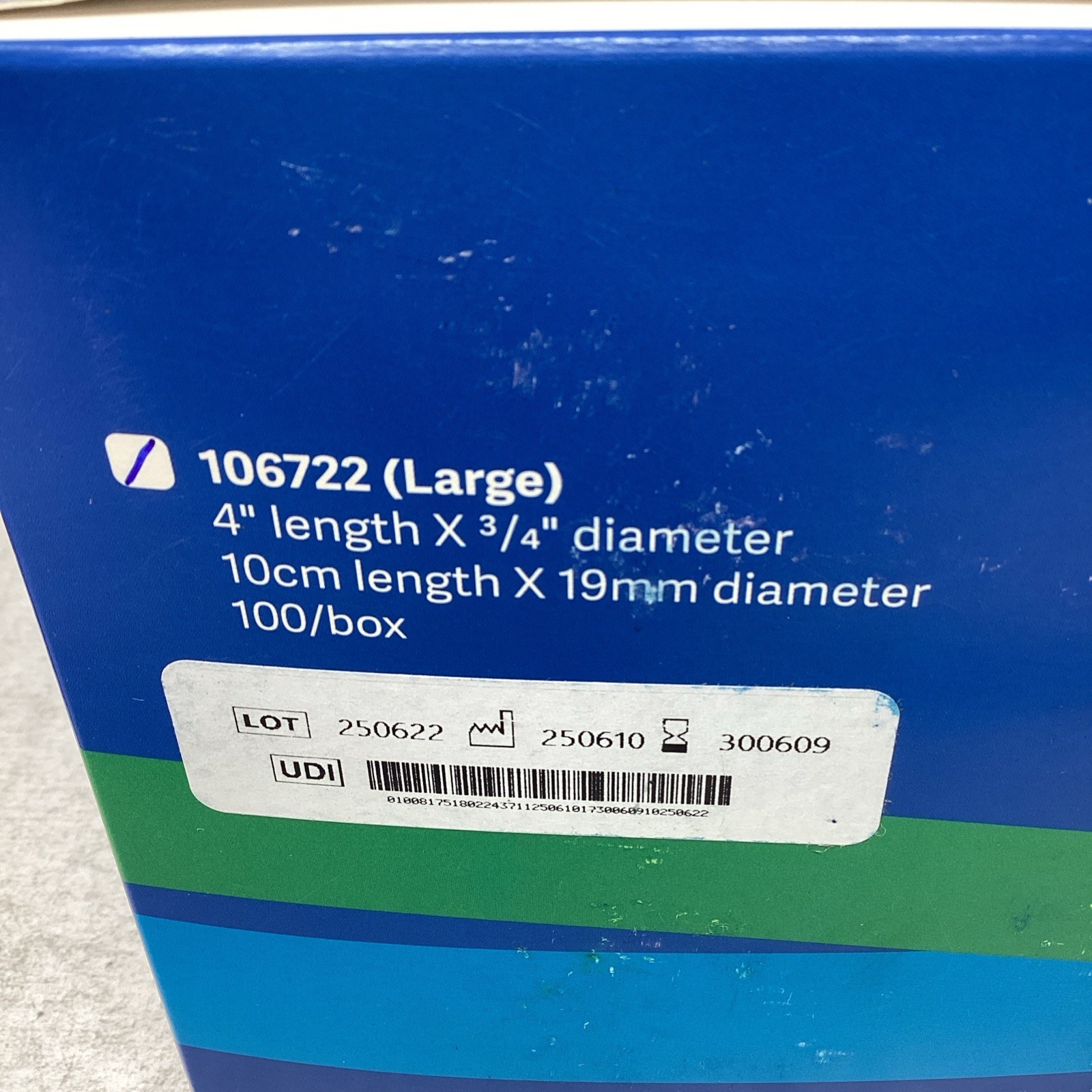 Sharn Select Dental Medical Disposable Bite Block 4x.75 Inches 100/Box Exp 06/30