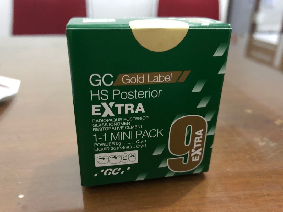 GC 9 Extra Posterior Restorative Mini Pack Glass Ionomer Cement- Same as Picture