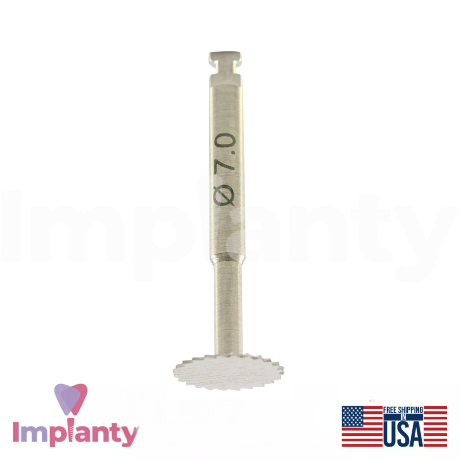 Dental B0ne Saw Disc Stainless Steel 0.25mm Disc Thickness Dentistry Tool