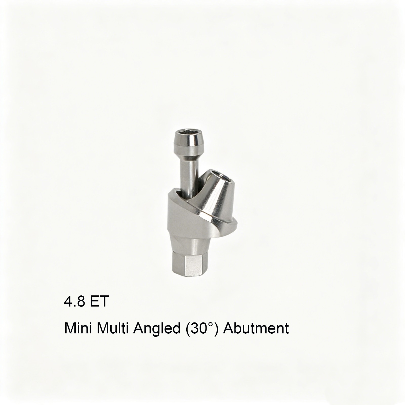 Dental Multi unit Angled abutment D4.8mm MUA 17/30/45° fits Hiossen Osstem M/R
