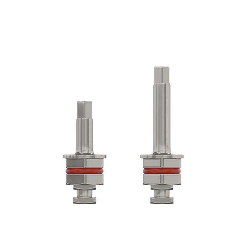 2x Dental Fixture Hex Driver Ratchet Tool For Conical RP Ø2.65mm L10/15mm