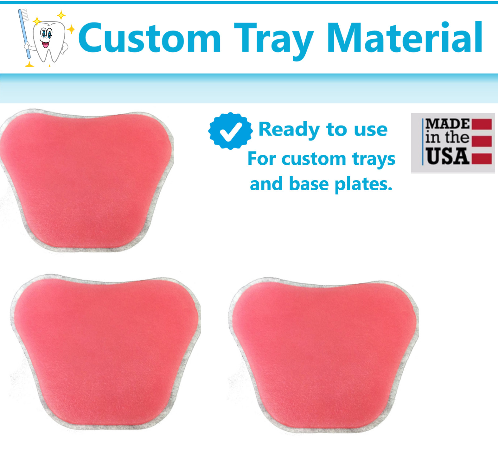 Dental Hybrid Composite Custom Tray Material, Ready To use, Light Curing Hybrid