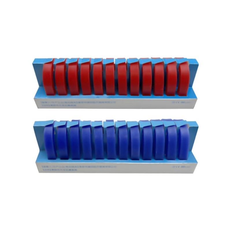 Dental U Shape Base Wax Rim Denture Casting Bite Block Occlusal Rim Model