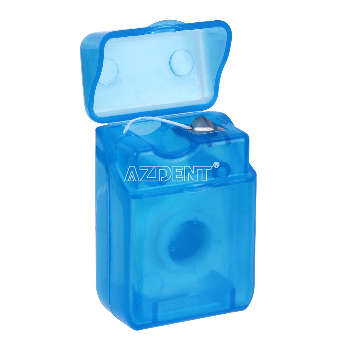 100 kits Ortho Dental Tooth brush Tie Interdental brush Floss Oral Care Kit Blue