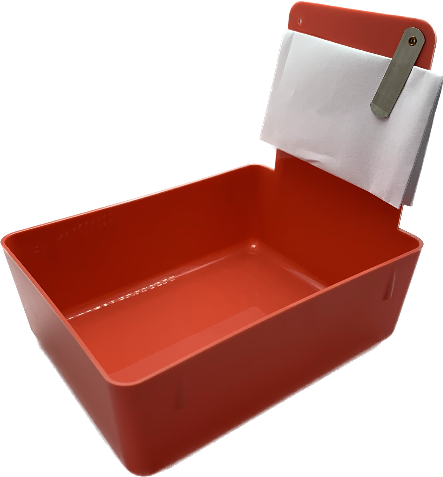 Dental Lab Pan Red 12/box High Quality Color Coded organization