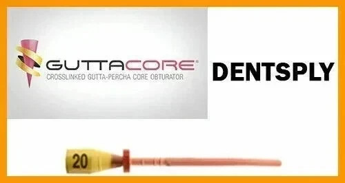 GUTTACORE OBTURATORS SIZE #25. OF 30 OBTURATORS TULSA DENTAL FREE SHIP long exp