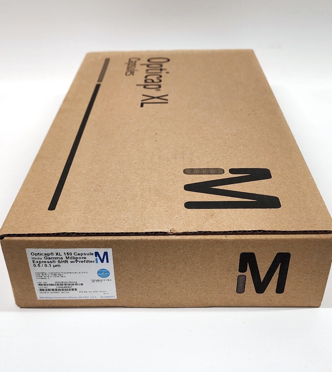 Millipore KHVEG015HH3 Opticap XL 150 Capsule Express SHR w/ prefilter 0.5/0.1 µm