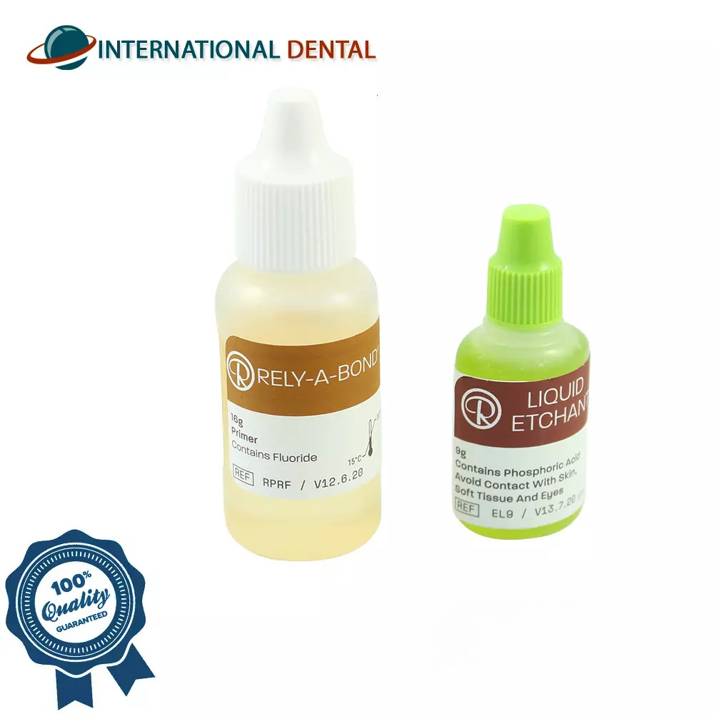 Dental Reliance Ortho Rely-A-Bond Syringe Kit Bonding Brackets Paste Self-harden