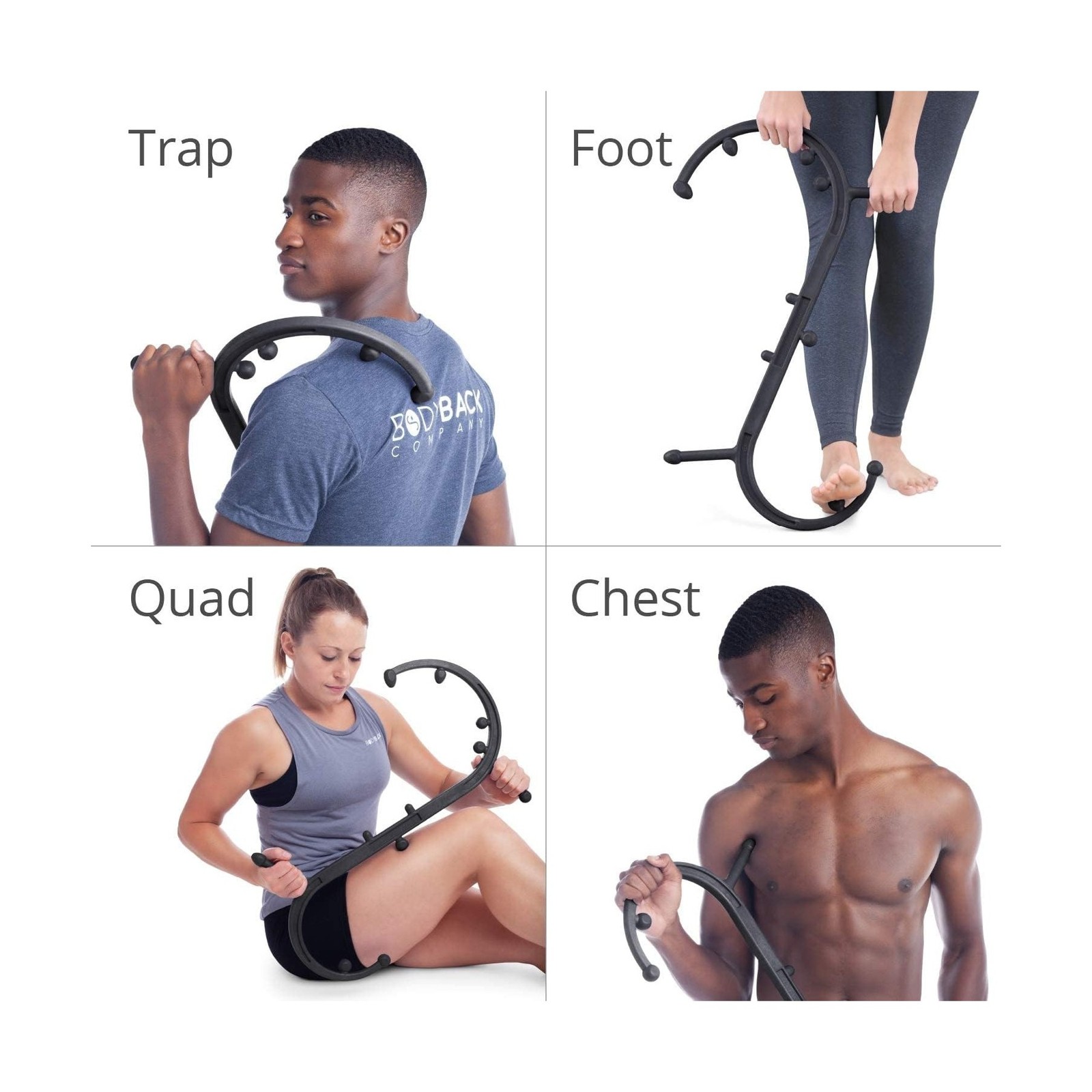 Body Back Buddy Classic USA Made Handheld Massage Cane – Full Body … Fast Ship