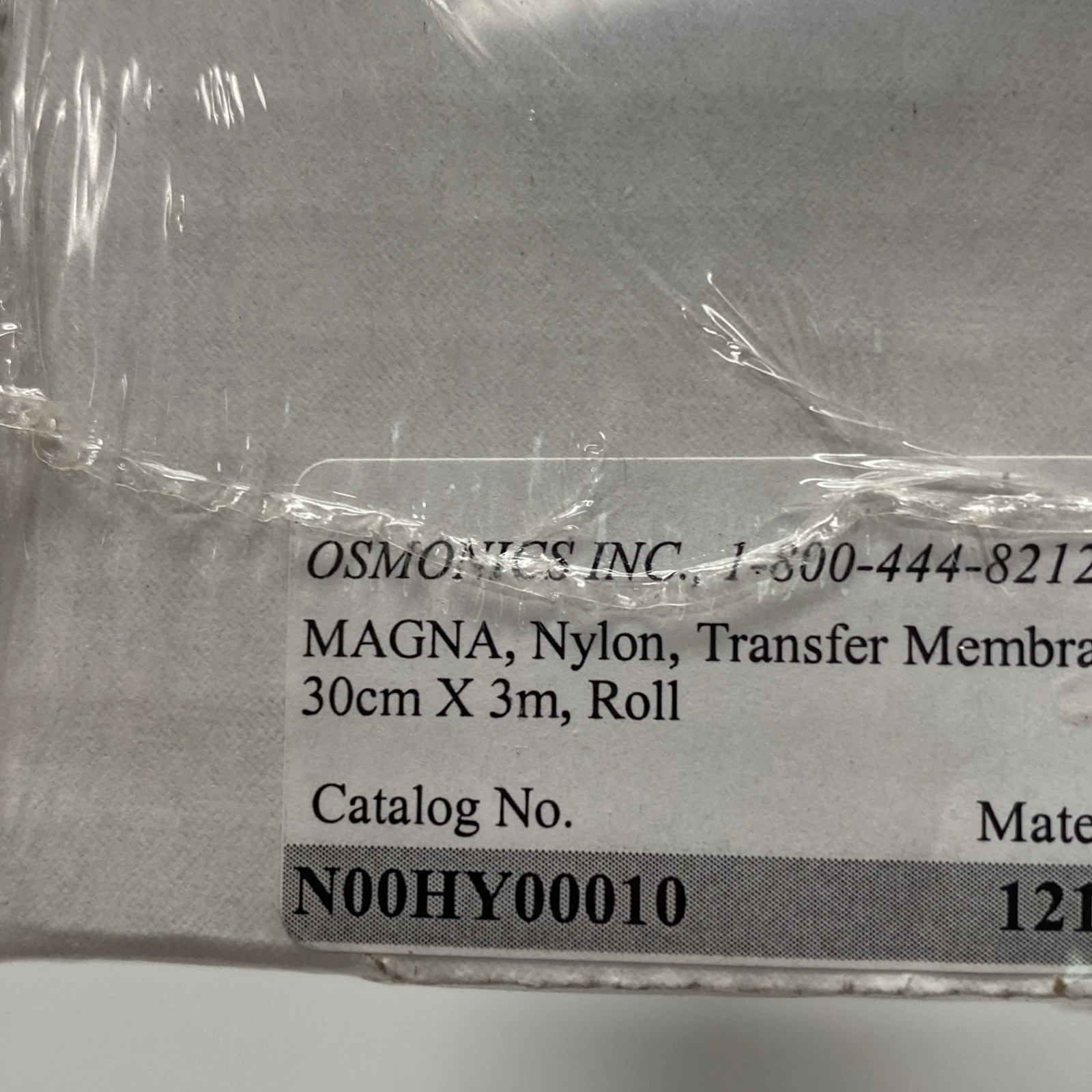 Osmonics N00HY00010 Magna Nylon Transfer Membrane 0.45 Micron, 30cm X 3m Roll Z4