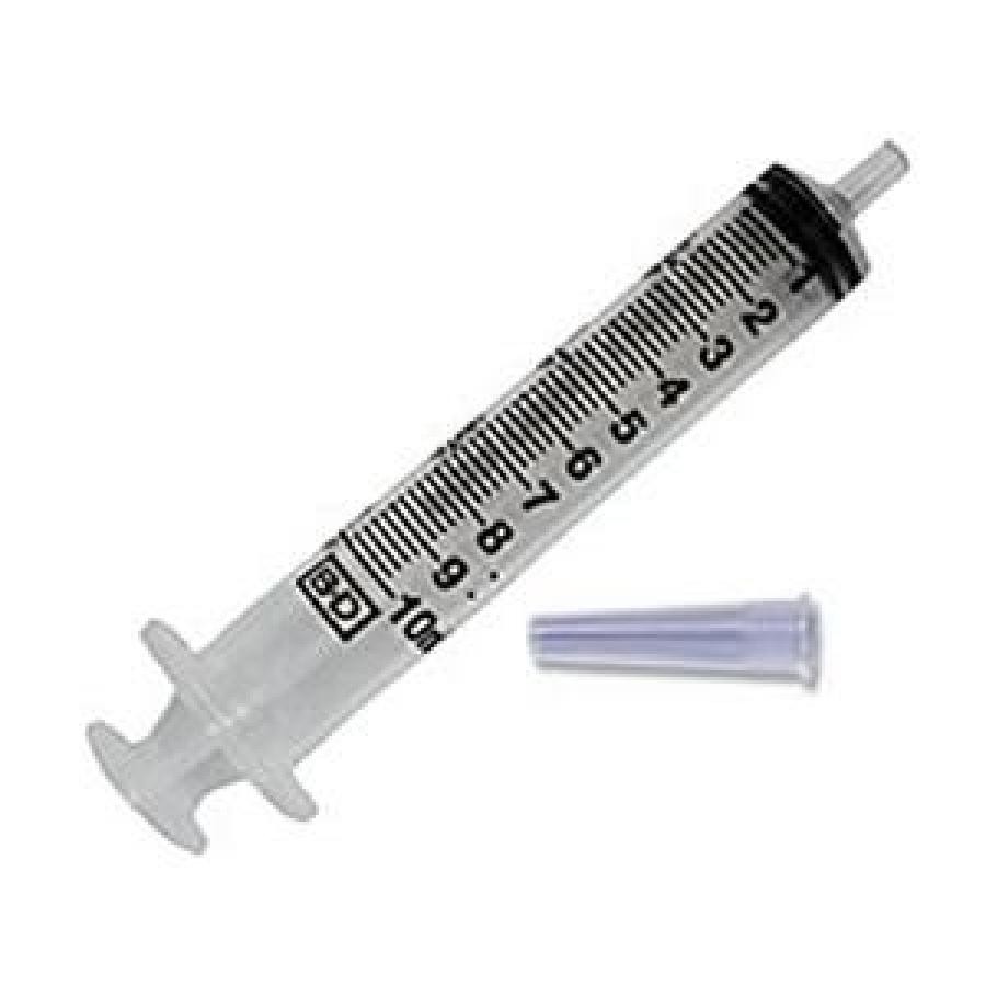 BD Oral Dispenser Syringes .2mL Sizes Oral Tip 10mL No Safety Flat Top 500