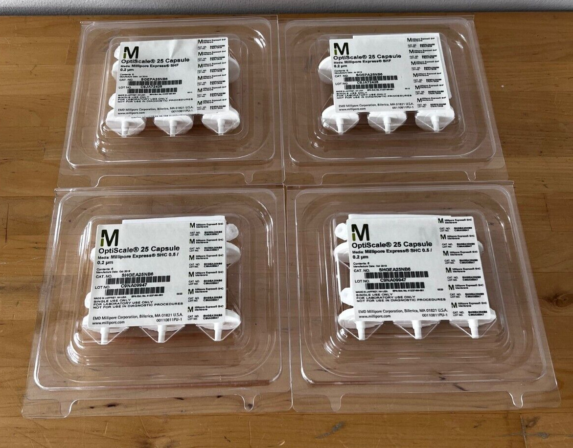 Millipore SHGEA25NB6 Express SHC OptiScale 25 Capsule, 0.5/0.2 μm pore size 6 pk