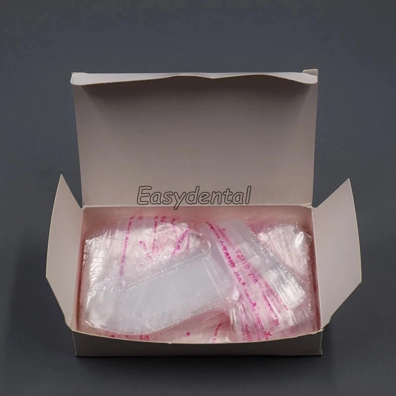 200Pcs Dental Curing Light Guide Sleeve Tip Cover Sheath 4.33″x2.95″ Large/Small