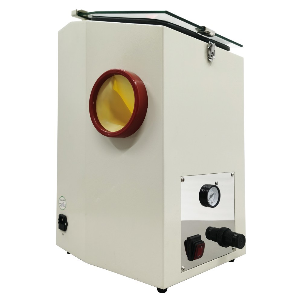 110V Dental Lab Equipment Vertical Automatic Circulation Sandblaster