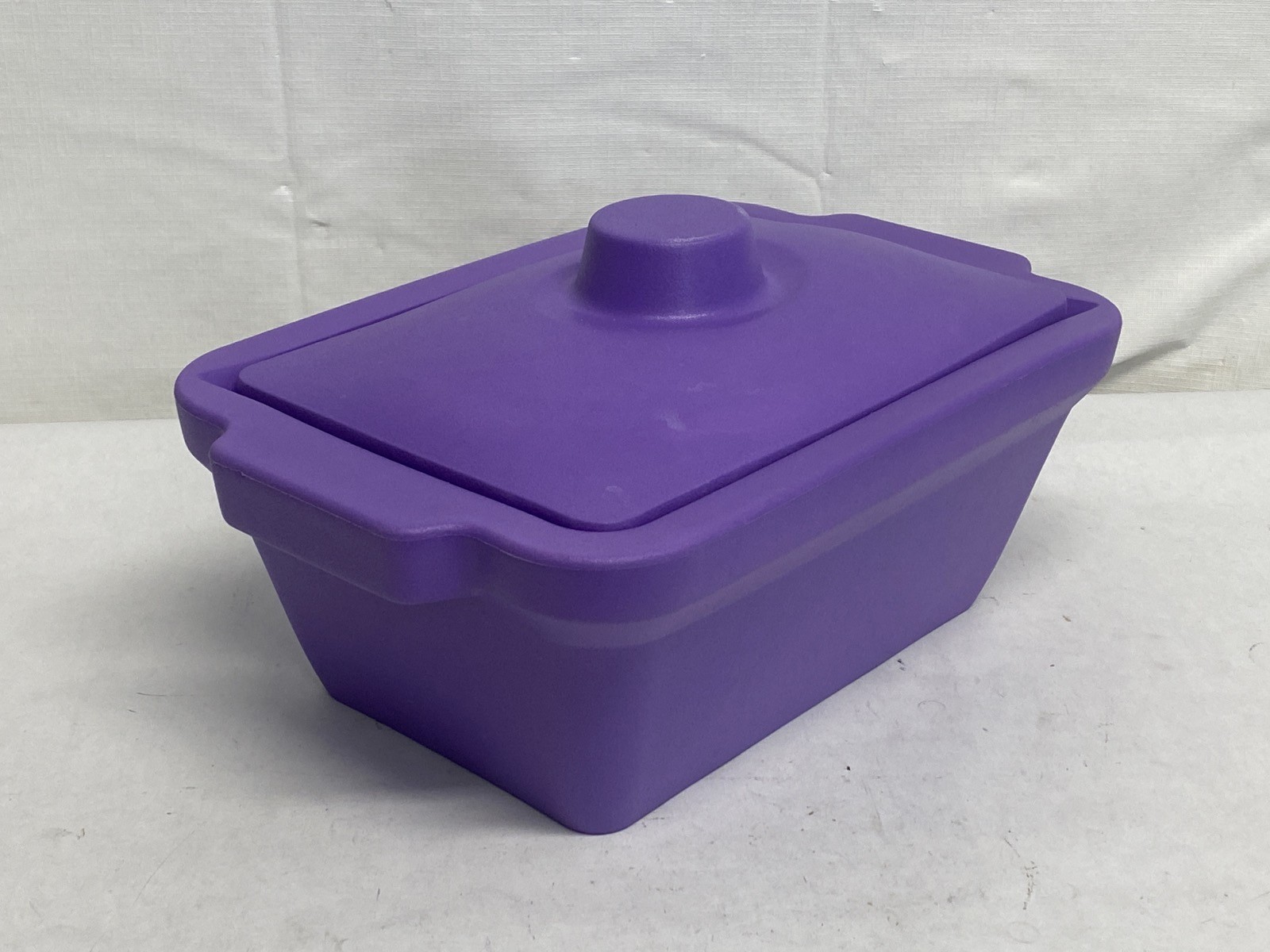 FISHERBRAND 4L Rectangle EVA Lab Cryo Freezer Ice Pan w/ Lid – Purple 03-395-155