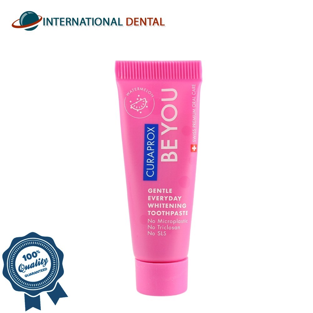 Curaprox Be You 6 Taste Toothpaste & Toothbrush Pack Whitening Oral Care Set