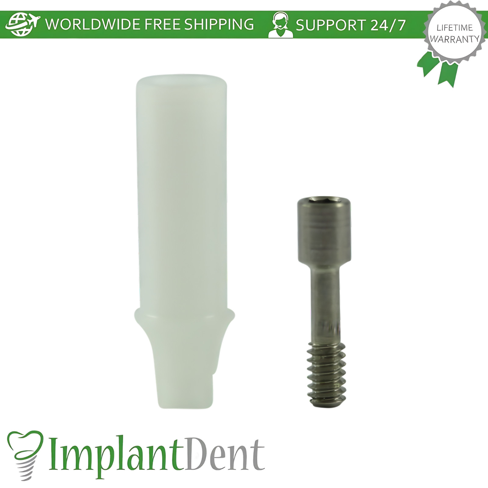 X5 Rotational Ø4.0mm Plastic Sleeve Conical Hex 2.25mm Narrow Platform NP