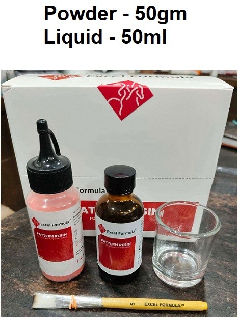 Excel Formula PATTERN RESIN Self Cure Acrylic System for Precise Pattern Making