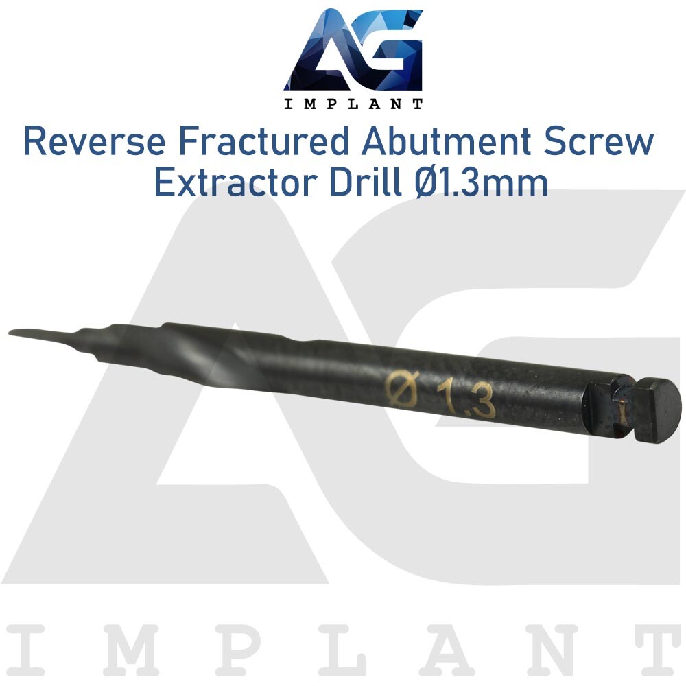 Reverse Fractured Abut ment Screw Extractor Drill Extraction Instrument