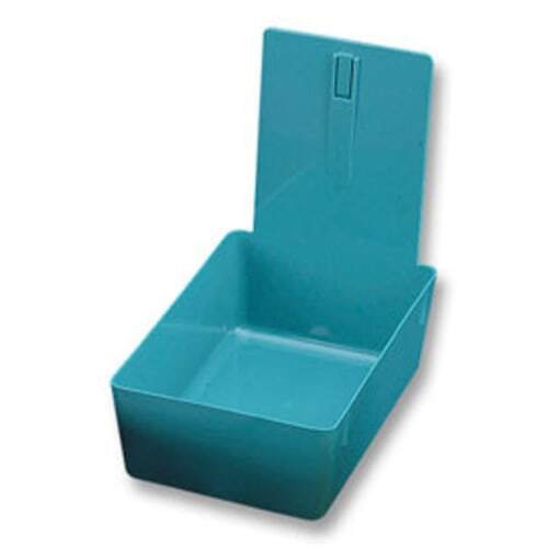 Plasdent Lab Pan – Teal Plastic Pan with Center Clip 7 3/8″ x 4 5/8″