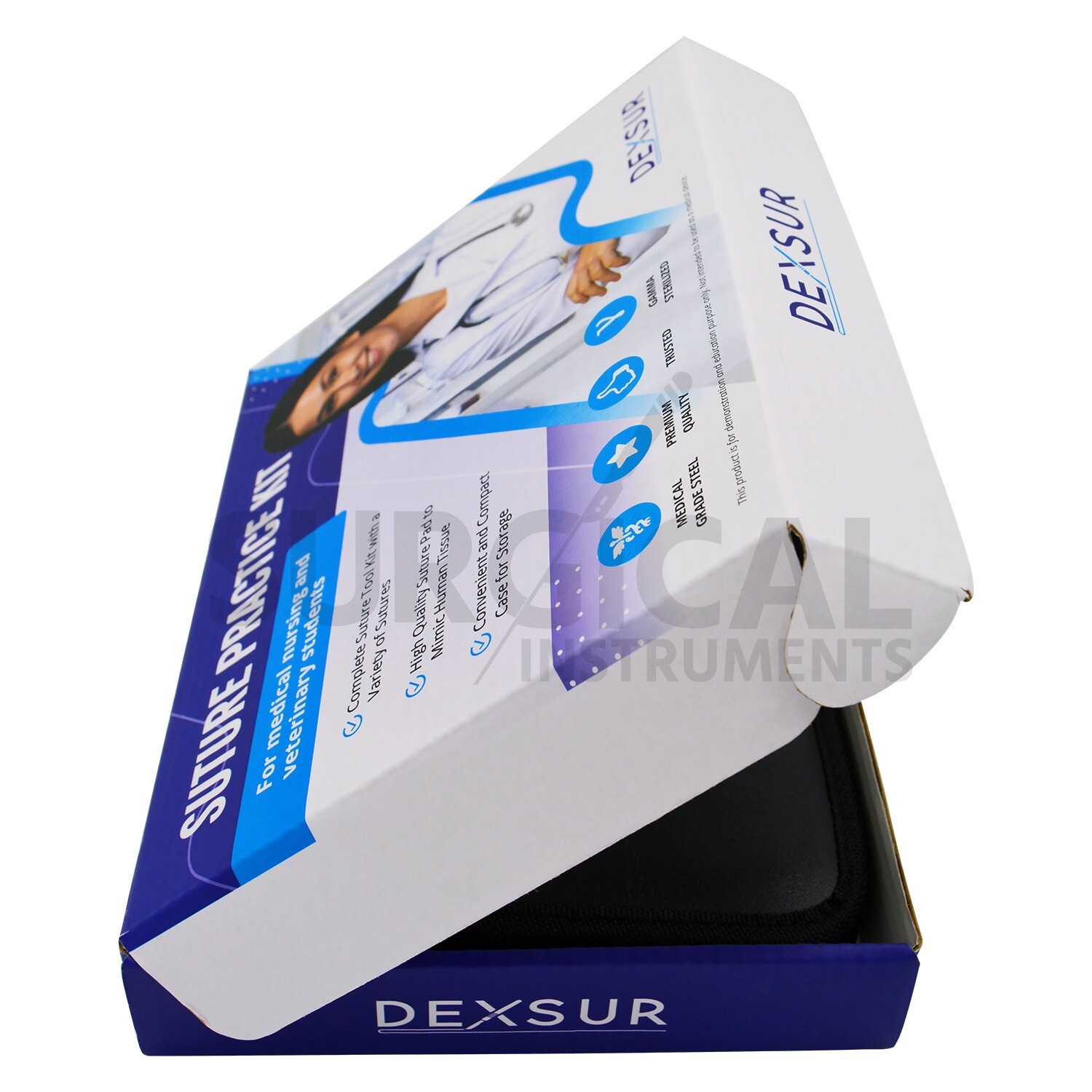19 Piece Practice Suture Kit Set for Medical and Veterinary Student Training