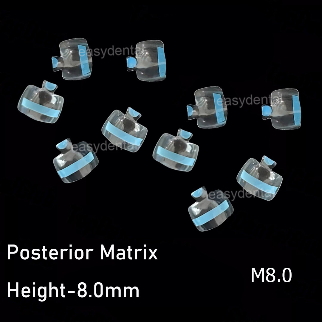 10Pc Clear Matrix Dental Anterior Posterior Transparent BT Matrices Fit BioClear
