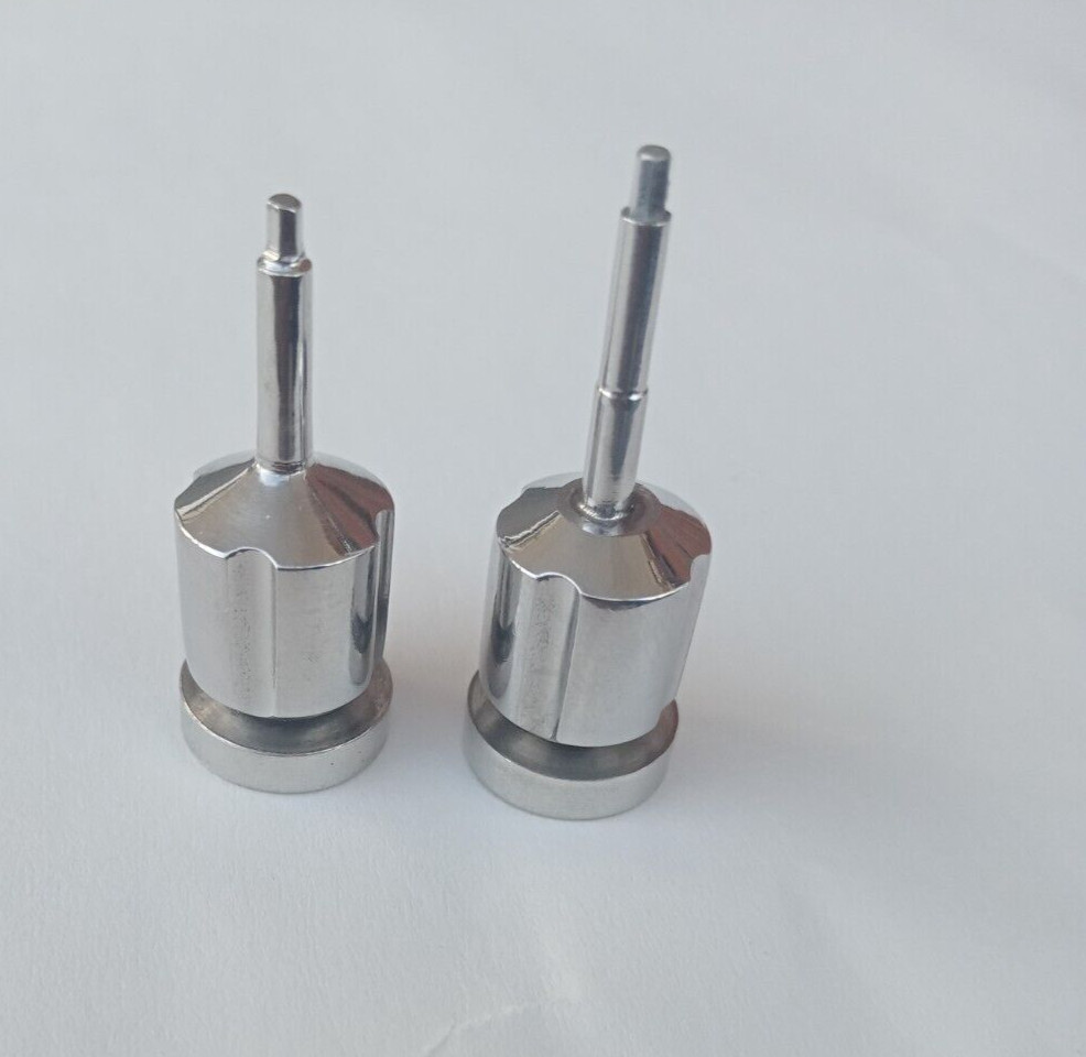 2pcs Dental Hand Hex Driver 1.25mm Long & Short Abutment Screw Tool CE