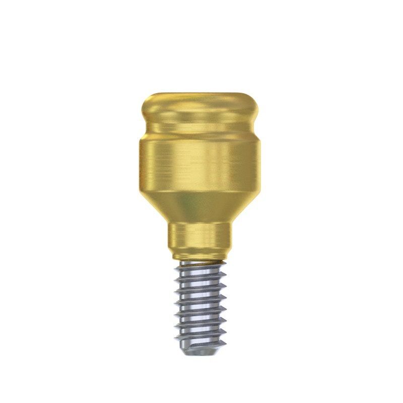10x Prosthetic KIt Conical Straight Loc In Attachment RP Abutment 4 Caps Housing