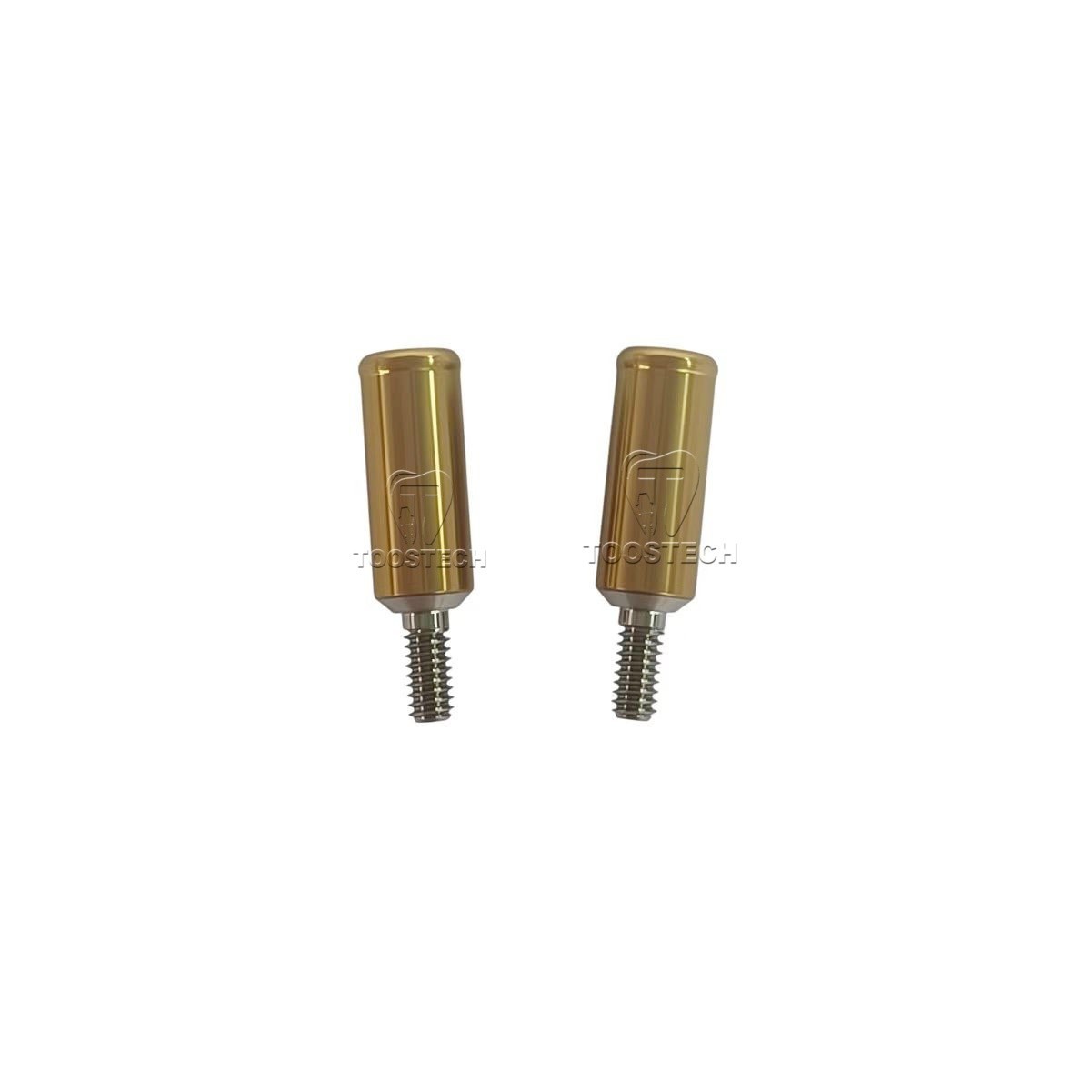 Overdenture locator Abutment fits to Zimmer Tapered Screw-vent 3.5 GH0.5~7.5mm