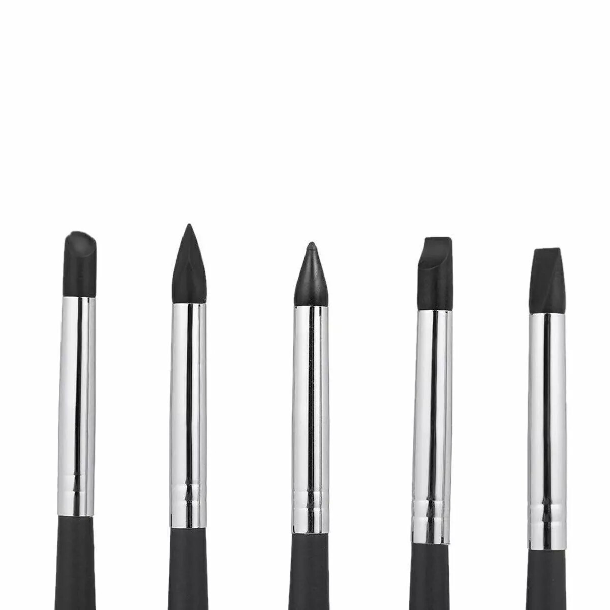Black Dental Composite Resin Veneer Cement Porcelain Brushes Silicone Brush Pen