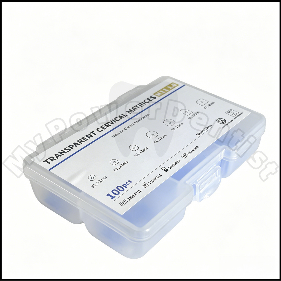 Blue Transparent Dental Cervical Matrix – Composite Gingival Retractor Matrices