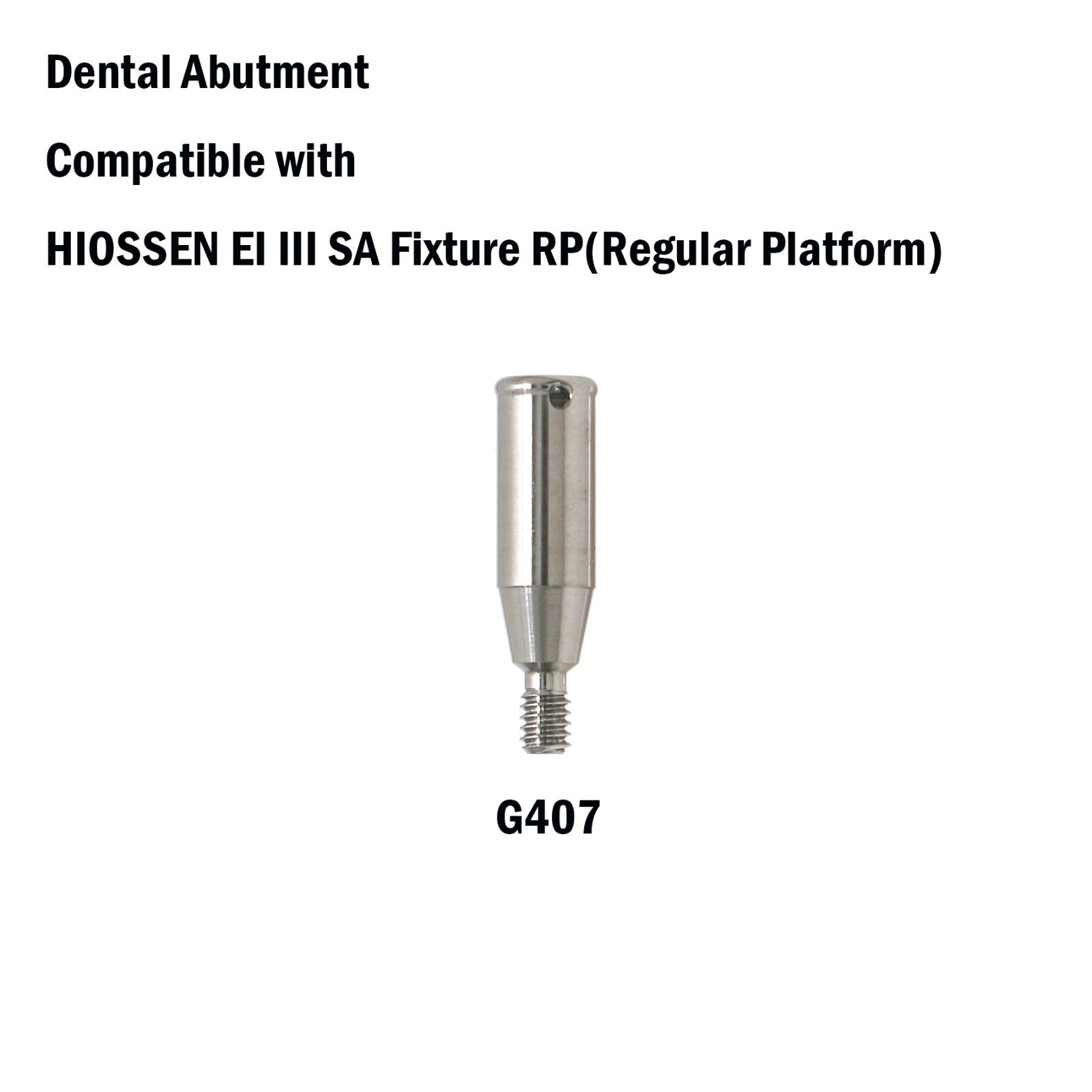 US Dental Locator Abutment Mini/Regular Platform for Hiossen ET III SA Fixture