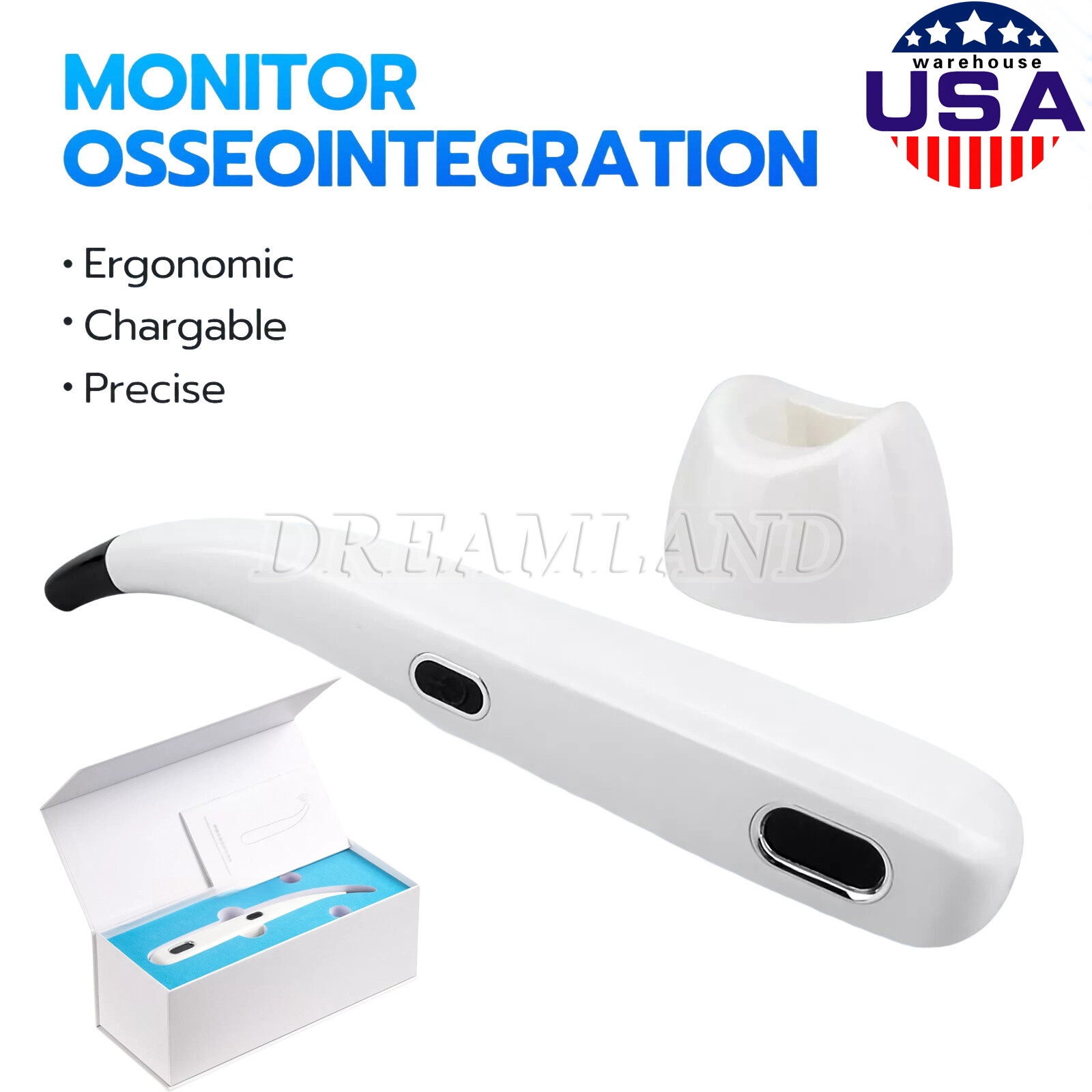 Dental ISQ Implant Osseointegration Monitor Stability Measurement Tester Devices