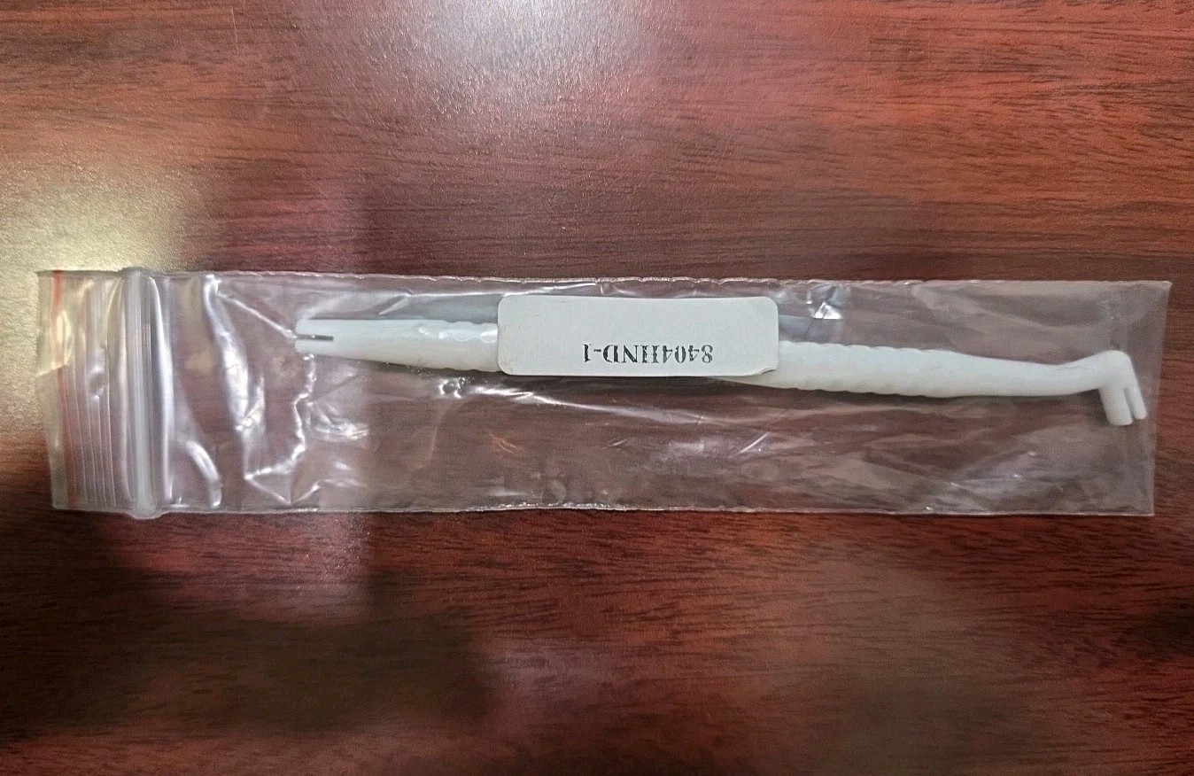 PLASDENT Universal Brush Handle-#8404HND-1-Color: WHITE