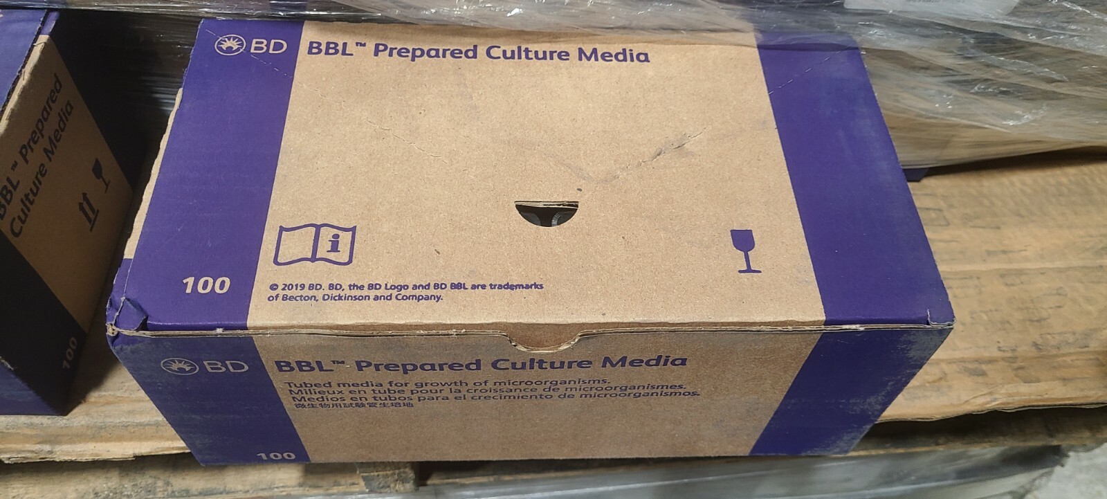 BD SPECIMEN COLLECTION & TRANSPORT SYSTEM 215439 BD BBL SALINE case of 100. 3ml