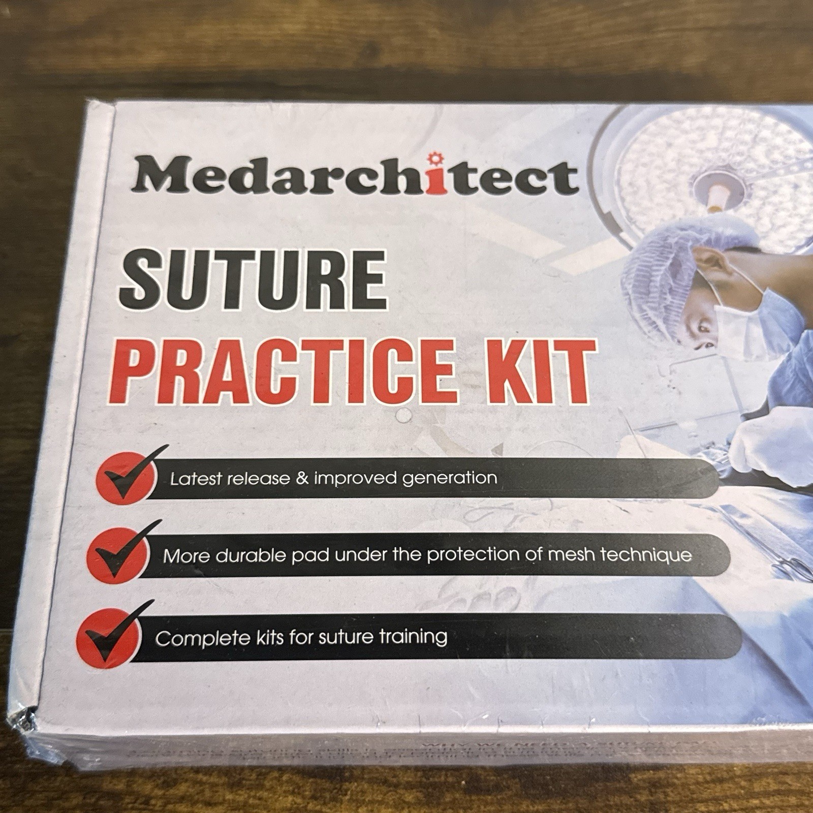 NEW – Medarchitect Suture Practice Kit Medical Student Training Set