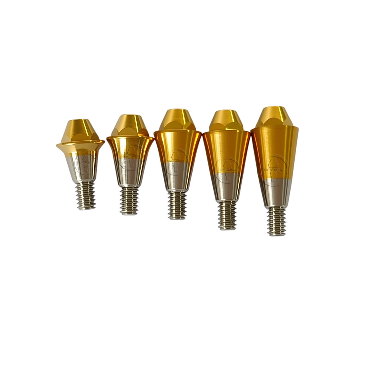 1/4/6/10/20 pcs Multi unti Straight abutment Mu abutment fit to Osstem TS M/R