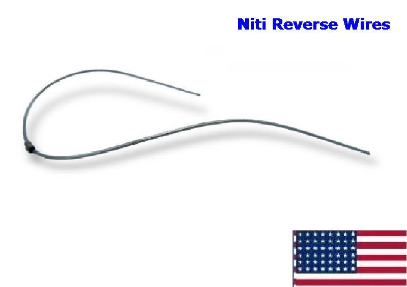 2 pks Dental Orthodontic Ortho Niti wire Reverse wires archwires round .016 USA